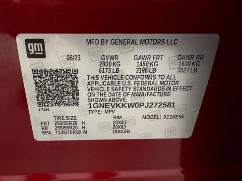 Certified 2023 Chevrolet Traverse Premier AWD/4WD image 21