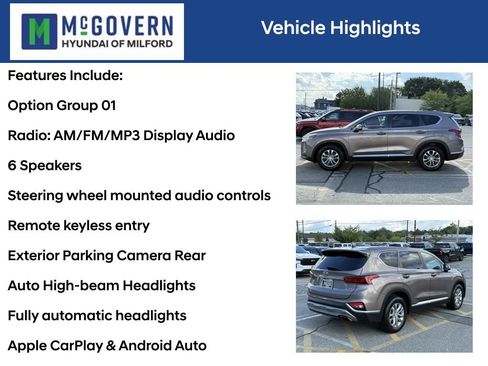 Used 2020 Hyundai Santa Fe SE AWD/4WD image 4