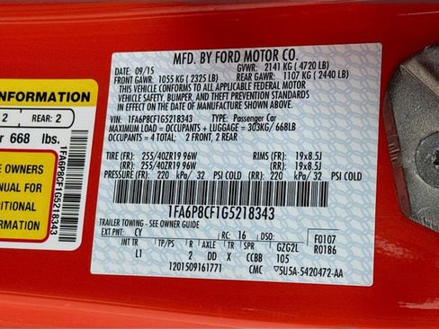 Used 2016 Ford Mustang GT Premium image 35