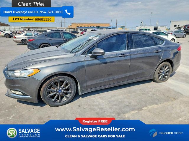 Used 2017 Ford Fusion SE w/ Fusion SE Technology Package FWD image 1