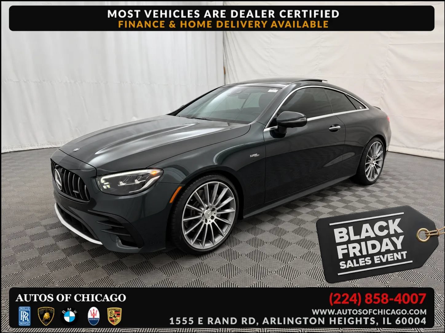 Used 2022 Mercedes-Benz E 53 AMG 4MATIC Coupe image 1