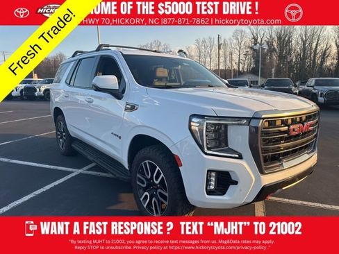 Used 2021 GMC Yukon AT4 w/ Rear Media and Nav Package image 1