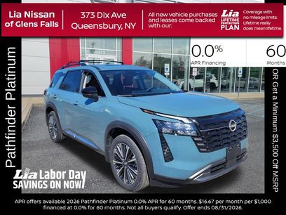 New 2026 Nissan Pathfinder Platinum
