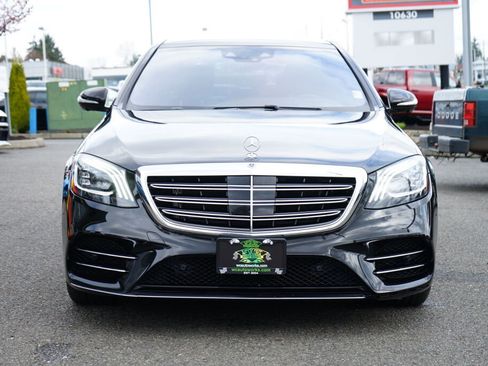 Used 2020 Mercedes-Benz S 450 4MATIC Sedan w/ AMG Line Exterior image 7