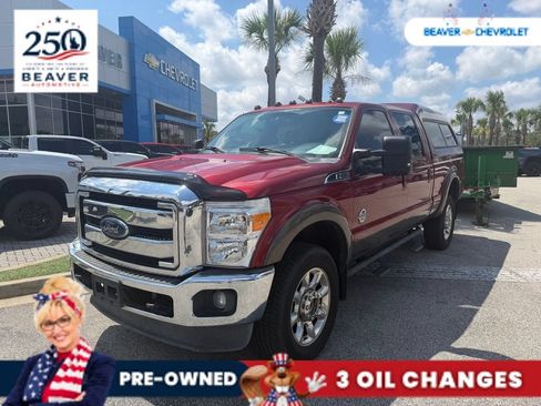 Used 2016 Ford F350 Lariat w/ Snow Plow Prep Package AWD/4WD image 1