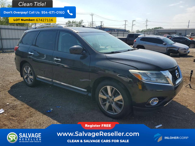 Used 2015 Nissan Pathfinder Platinum w/ Family Entertainment Package FWD image 5