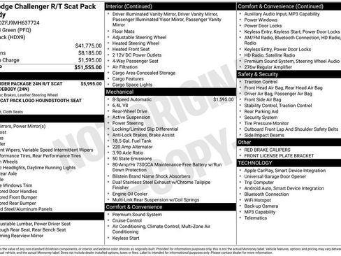 Used 2021 Dodge Challenger R/T Scat Pack RWD image 39