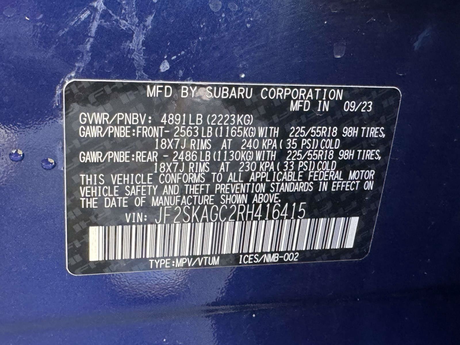Used 2024 Subaru Forester Sport AWD/4WD image 36