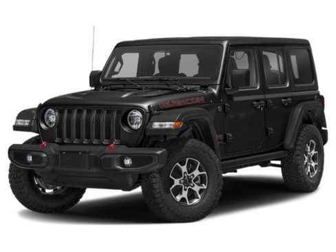Used 2021 Jeep Wrangler Unlimited Rubicon w/ Uconnect 4C Nav & Sound Group AWD/4WD image 1