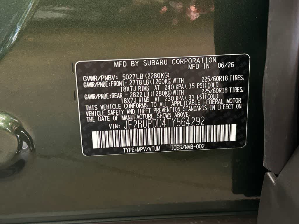 New 2026 Subaru Outback Limited AWD/4WD image 22