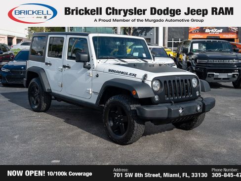 Used 2017 Jeep Wrangler Unlimited Sport image 3