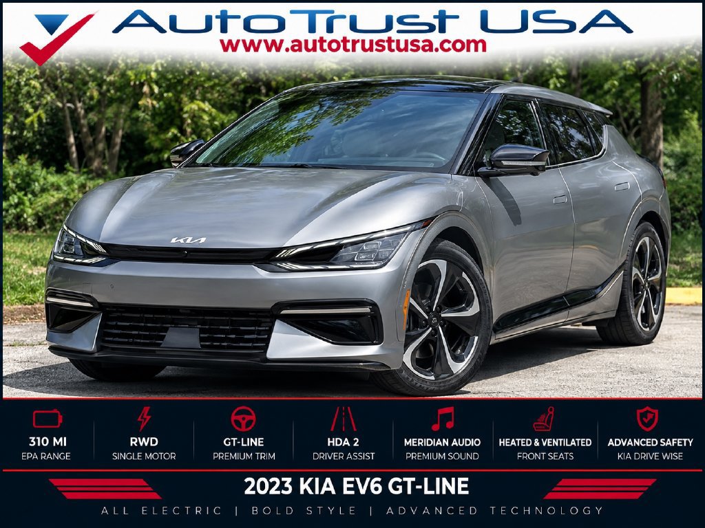 Used 2023 Kia EV6 GT-Line w/ GT-Line Suede Seat Package RWD image 1