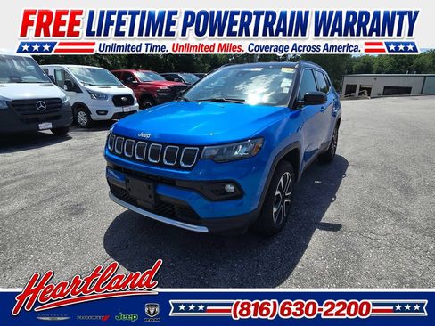 Used 2022 Jeep Compass Limited AWD/4WD image 1