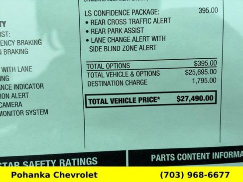 New 2026 Chevrolet TrailBlazer LS w/ LS Confidence Package AWD/4WD image 31