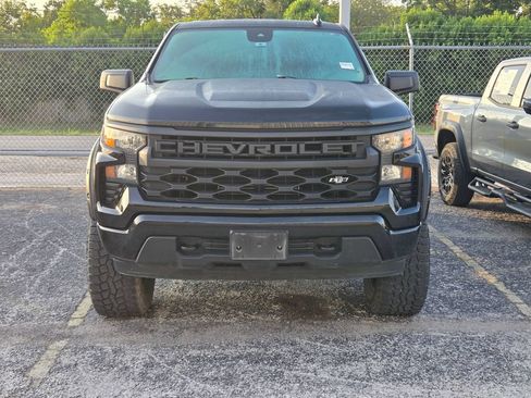 Used 2024 Chevrolet Silverado 1500 Custom w/ Turbomax Blackout Package AWD/4WD image 2