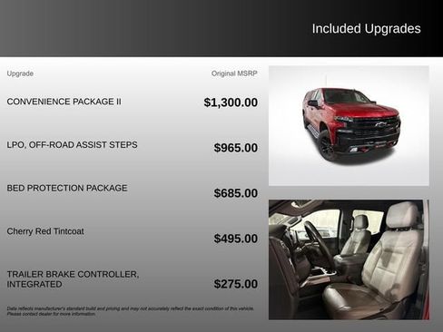 Used 2021 Chevrolet Silverado 1500 LT Trail Boss w/ Convenience Package II AWD/4WD image 5