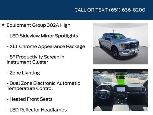 Used 2023 Ford F150 XLT w/ Equipment Group 302A High AWD/4WD image 10
