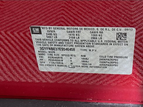 Used 2014 Cadillac SRX Luxury w/ Driver Awareness Package FWD image 12