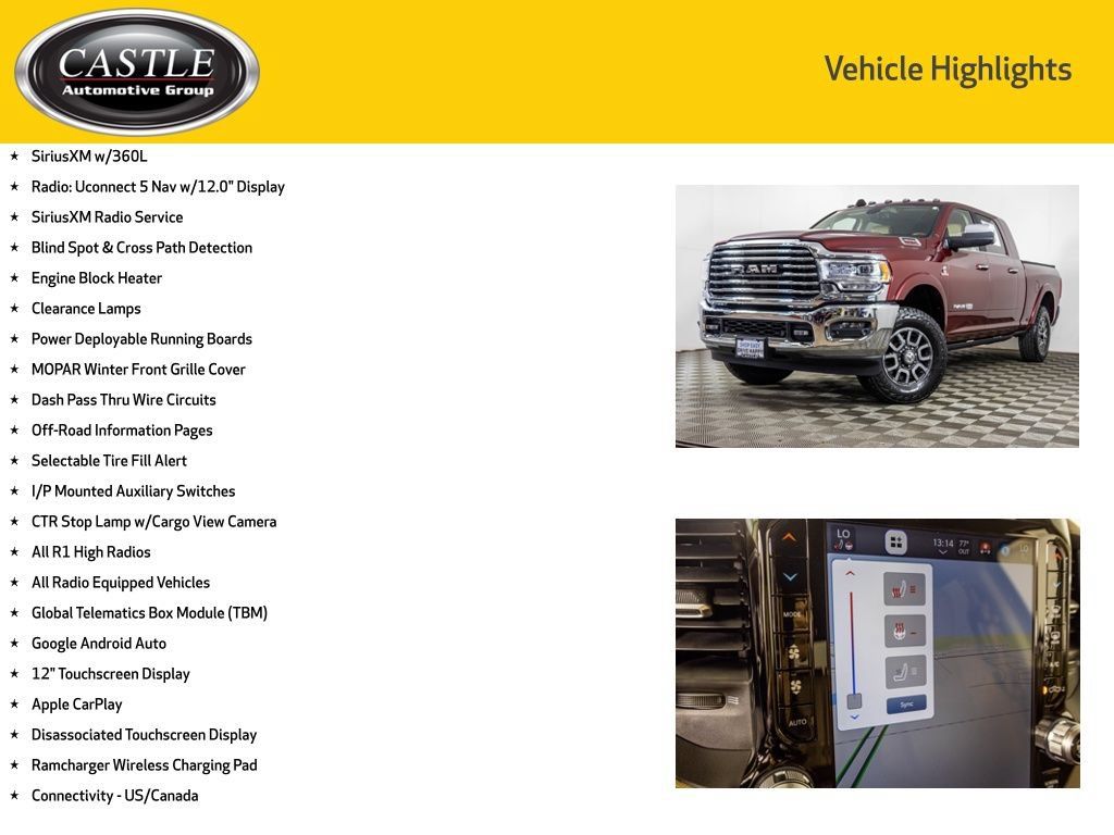 Used 2022 RAM 3500 Limited AWD/4WD image 12