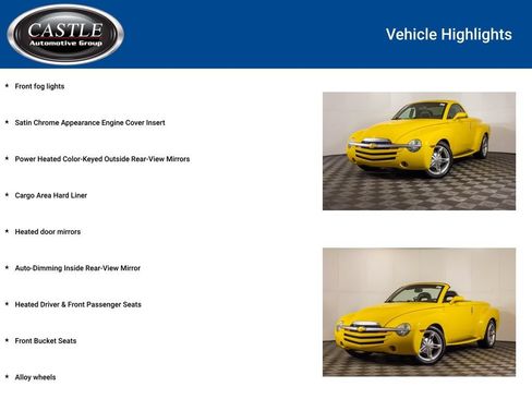 Used 2004 Chevrolet SSR w/ Preferred Equipment Group RWD image 8