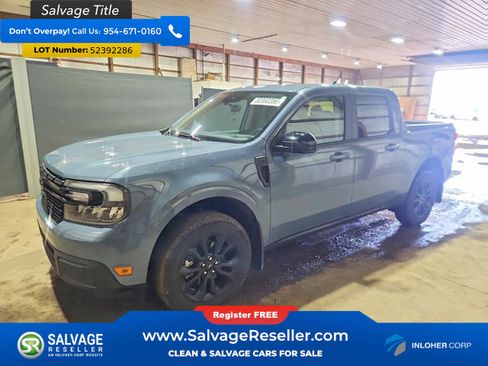 Used 2024 Ford Maverick Lariat w/ Black Appearance Package FWD image 1