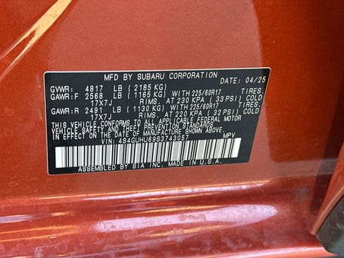 Used 2025 Subaru Crosstrek 2.5i Wilderness w/ Wilderness Package image 28