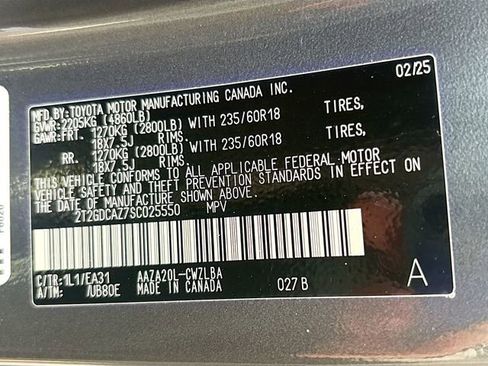 Used 2025 Lexus NX 250 FWD w/ Towing Package (2000 Lbs) image 44