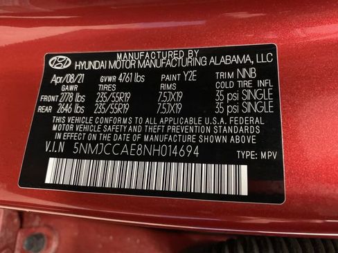 Used 2022 Hyundai Tucson SEL w/ Convenience + Premium Package image 39