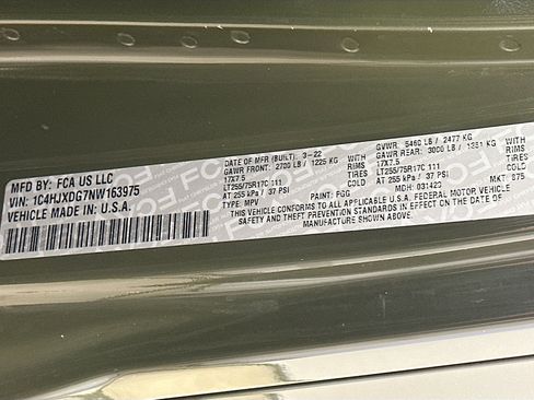 Certified 2022 Jeep Wrangler Unlimited Sport image 34