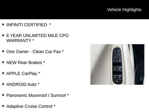 Certified 2023 INFINITI QX60 Luxe w/ Cargo Package AWD/4WD image 11