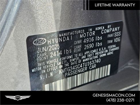 New 2026 Genesis G70 2.5T Prestige image 23