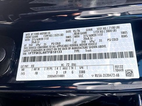 New 2026 Ford F150 XLT w/ Equipment Group 302A MID AWD/4WD image 13