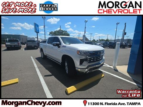 Used 2025 Chevrolet Silverado 1500 LTZ w/ Technology Package AWD/4WD image 1