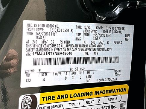 Used 2022 Ford Expedition Timberline image 34