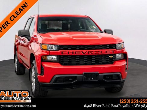 Used 2019 Chevrolet Silverado 1500 Custom image 1