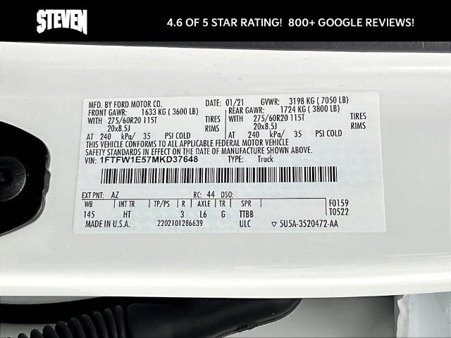 Used 2021 Ford F150 Lariat AWD/4WD image 23