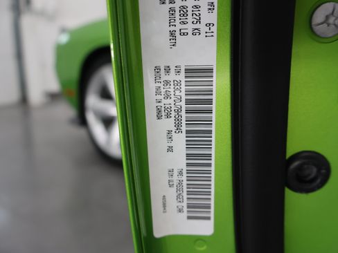 Used 2011 Dodge Challenger SRT8 w/ Green w/Envy Group RWD image 49