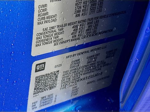 New 2026 Chevrolet Silverado 1500 LT w/ All Star Edition Plus image 34