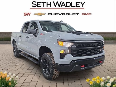 Used 2024 Chevrolet Silverado 1500 Custom Trail Boss AWD/4WD image 1