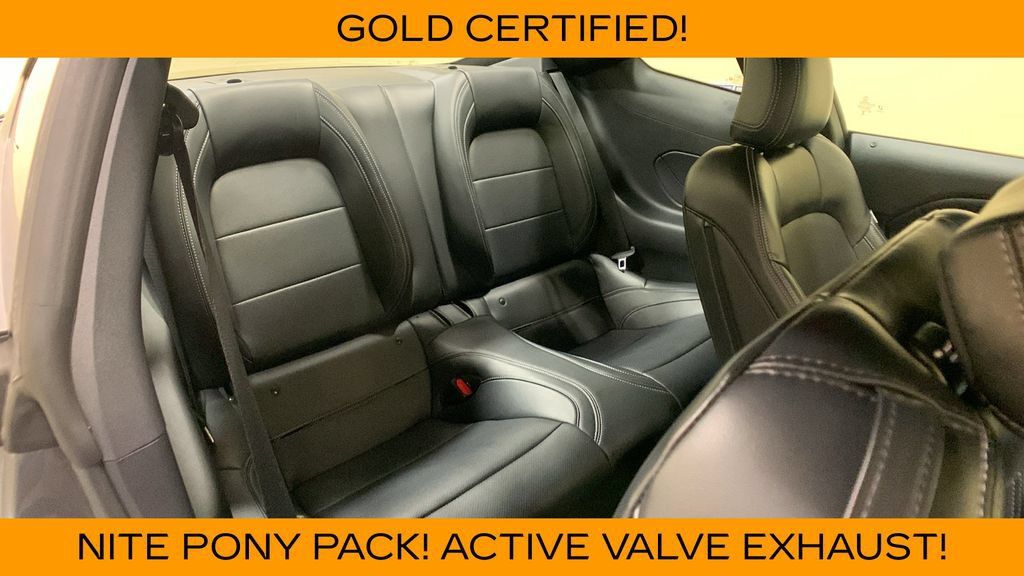 Certified 2025 Ford Mustang GT Premium w/ Mustang Nite Pony Package RWD image 14