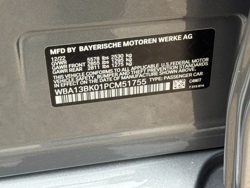 Used 2023 BMW M550i xDrive w/ Executive Package AWD/4WD image 50