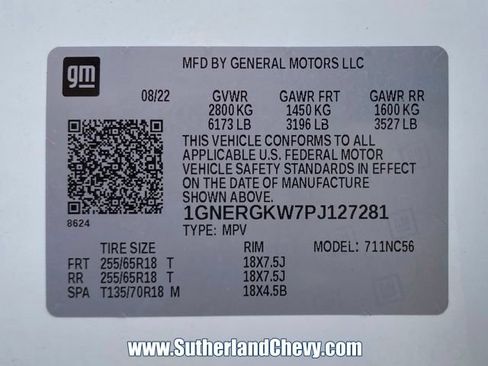 Used 2023 Chevrolet Traverse LT FWD image 48