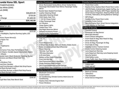 New 2026 Hyundai Kona SEL Sport FWD image 5