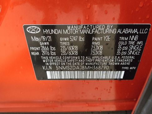 Used 2021 Hyundai Santa Fe SEL AWD/4WD image 33