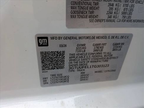 New 2026 GMC Sierra 1500 AT4X AWD/4WD image 17