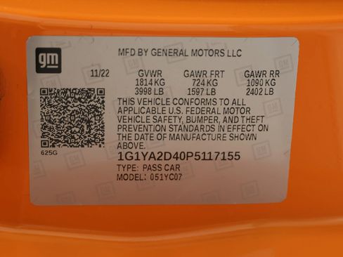 Used 2023 Chevrolet Corvette Stingray Coupe w/ 1LT image 88