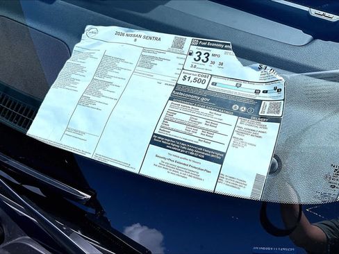 New 2026 Nissan Sentra S w/ S Cold Weather Package FWD image 21