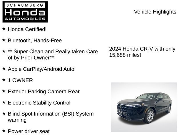 Used 2024 Honda CR-V EX image 14