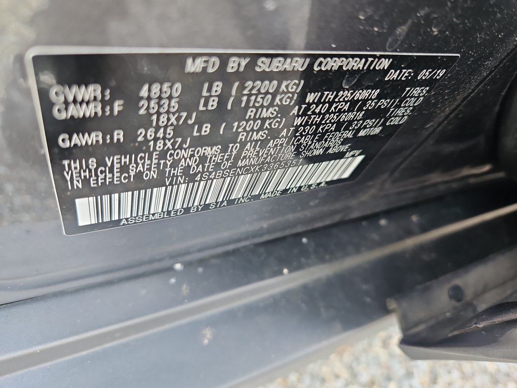 Used 2019 Subaru Outback 3.6R Limited AWD/4WD image 14