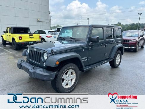Used 2017 Jeep Wrangler Unlimited Sport w/ Quick Order Package 24S AWD/4WD image 1